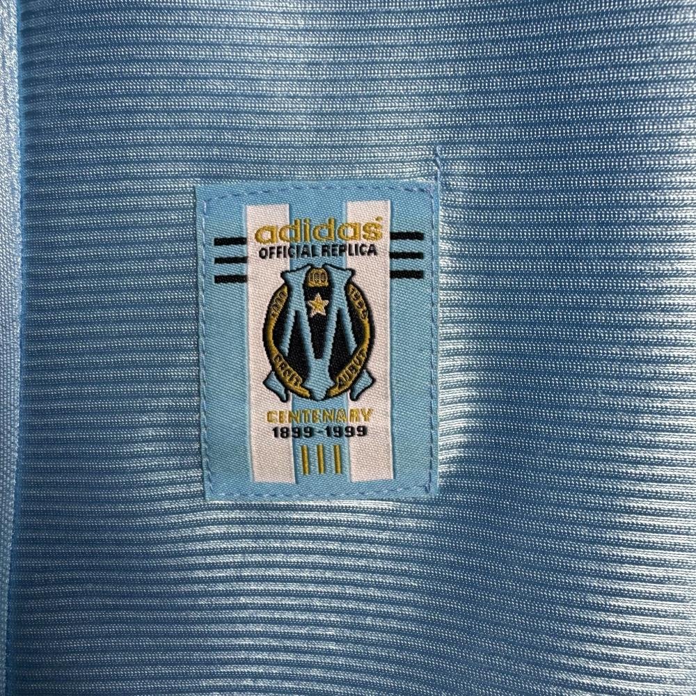 1998-1999 Retro Olympique de Marseille Away Football Jersey 1:1
