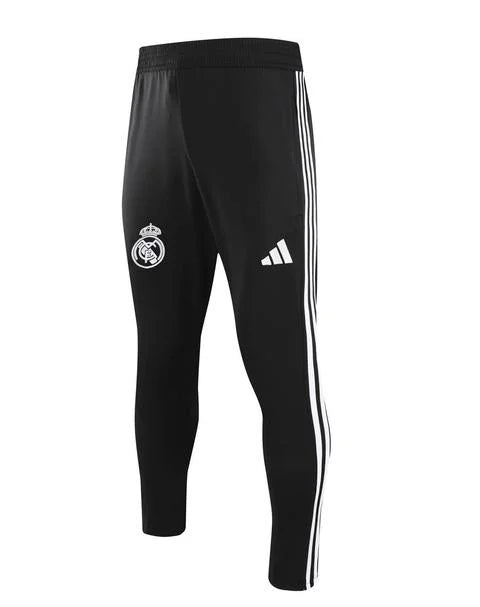 2024/2025 Real Madrid Royal Black Special Edition Half-Pull Training Suit Football Shirt 1:1 Set