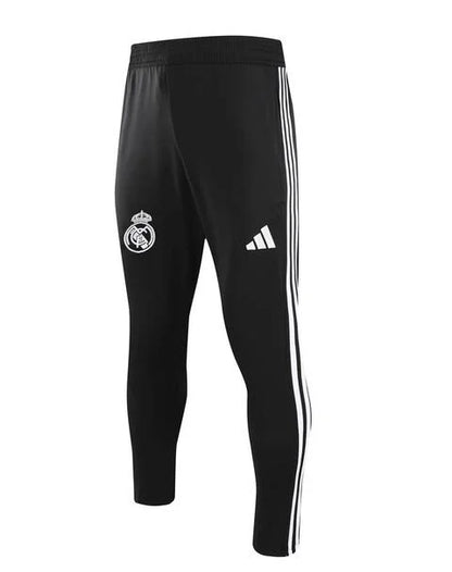 2024/2025 Real Madrid Royal Black Special Edition Half-Pull Training Suit Football Shirt 1:1 Set