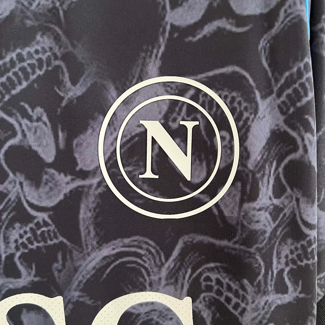 2023/2024 Napoli Halloween Special Edition Black Soccer Jersey 1:1