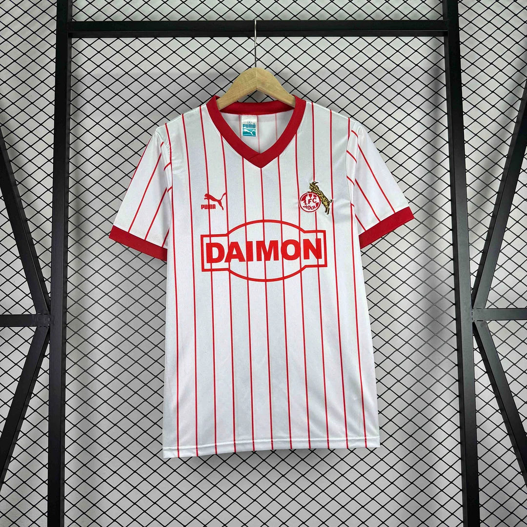 1986/1987 Retro FC K?ln Home Football Jersey 1:1