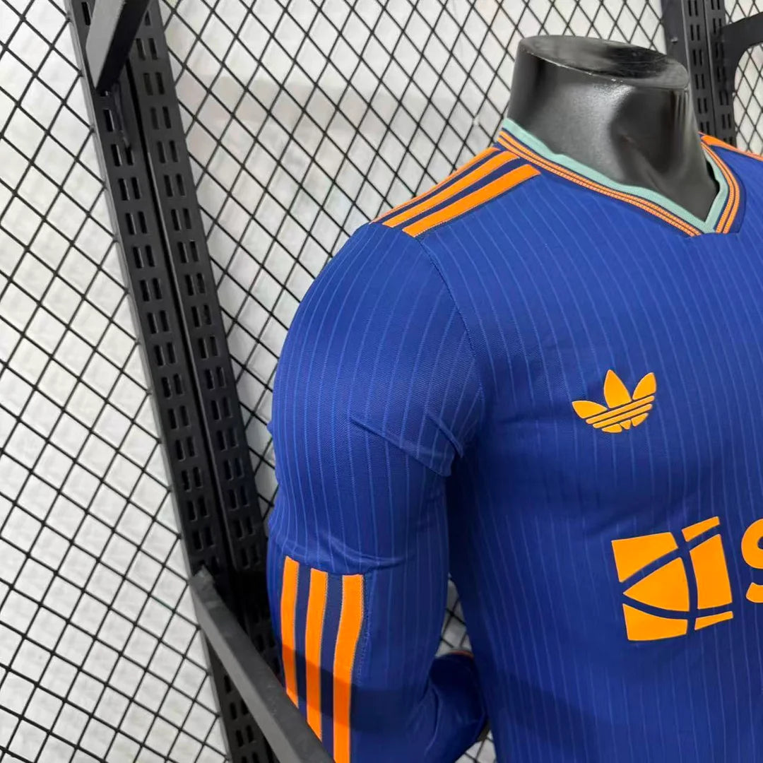 2025/2026 Long Sleeve Player Version Newcastle United Third Away Football Jersey 1:1