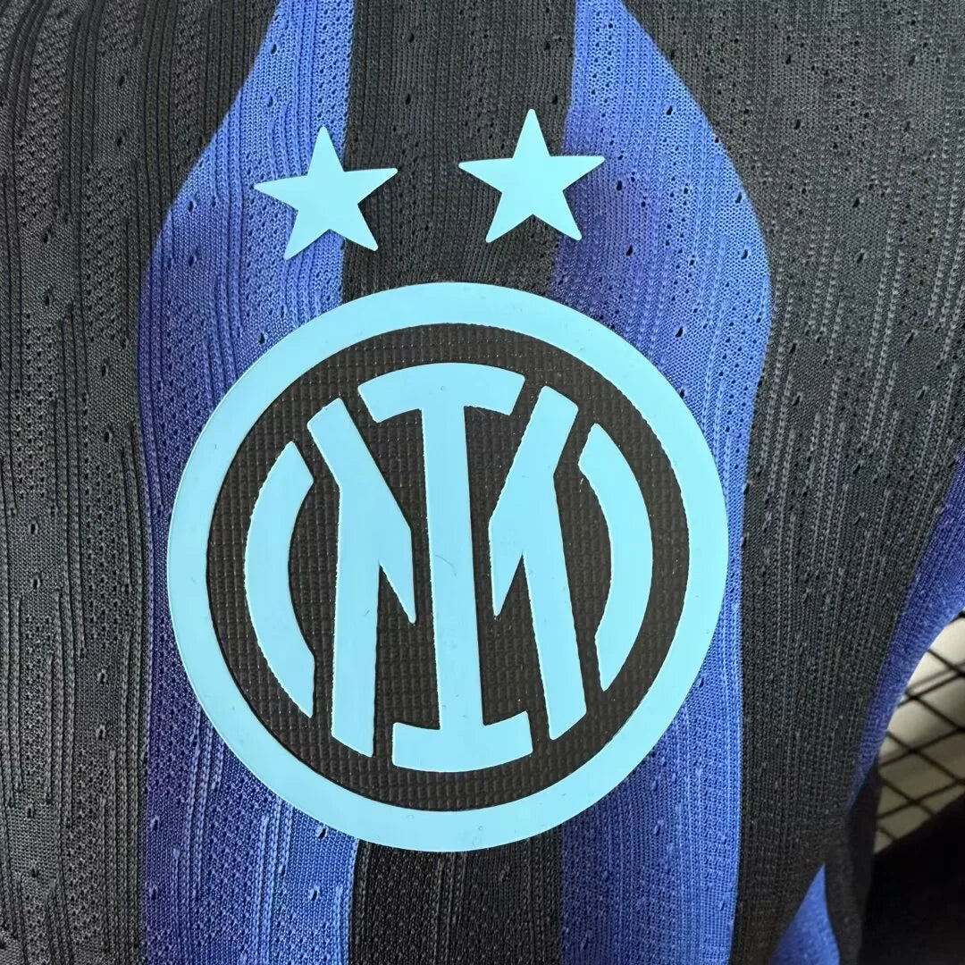 2025/2026 Long Sleeves Inter Milan Home Player Version Football Jersey1:1 Quality Thai