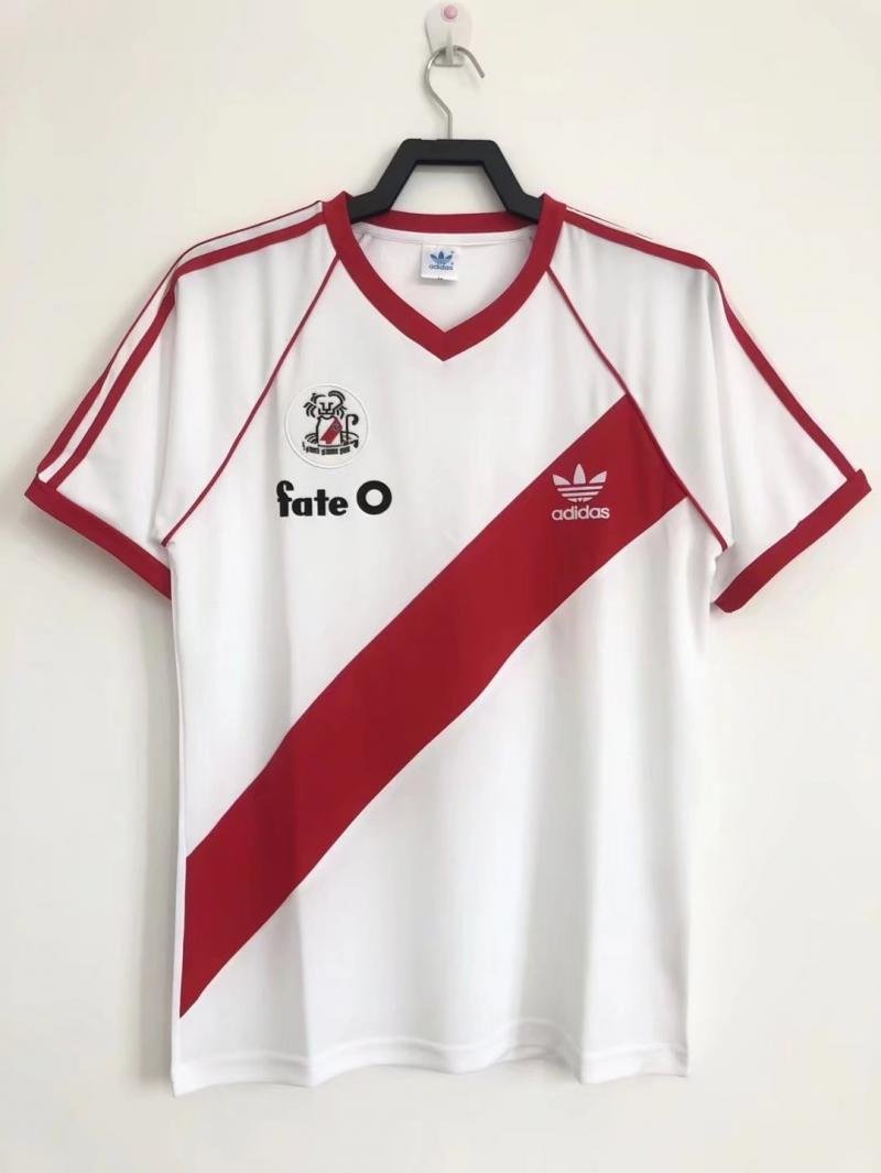 1986 Retro River Plate Home Football Jersey 1:1