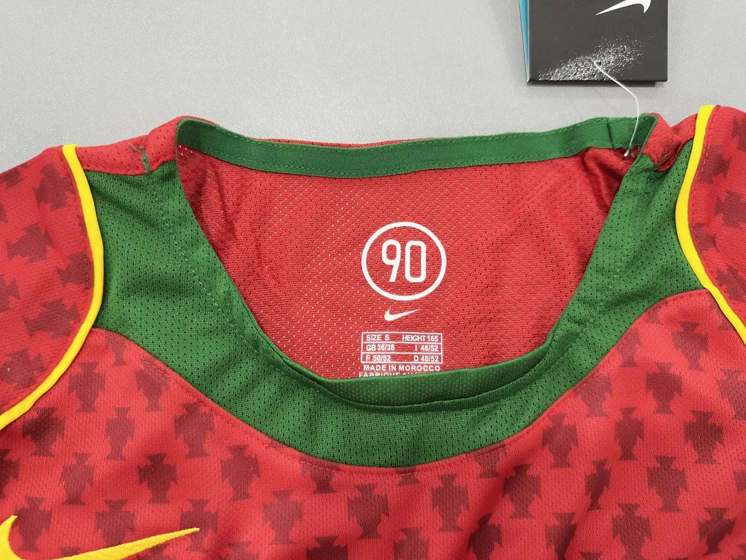 2004 Retro Portugal Home Football Shirt 1:1