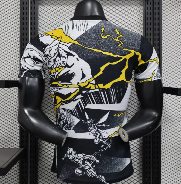 2025/2026 Player Version Real Madrid Collaboration With Marvel Football Shirt 1:1