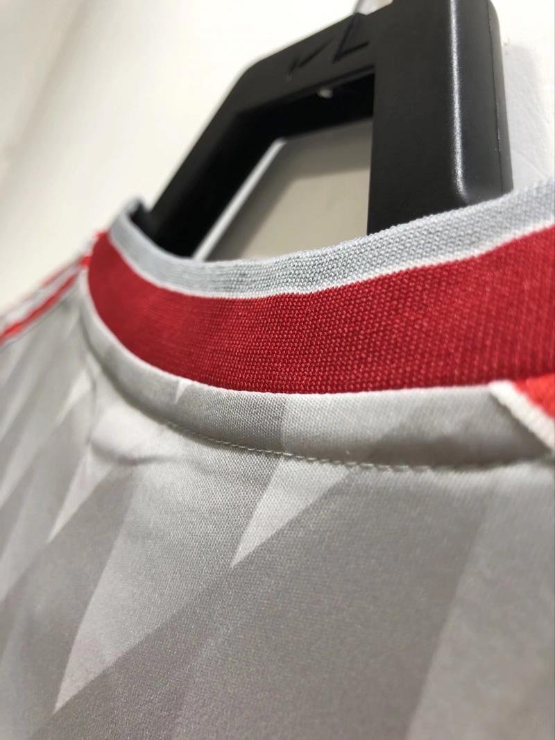 1989/1991 Retro Liverpool Away Football Shirt Long Sleeve 1:1