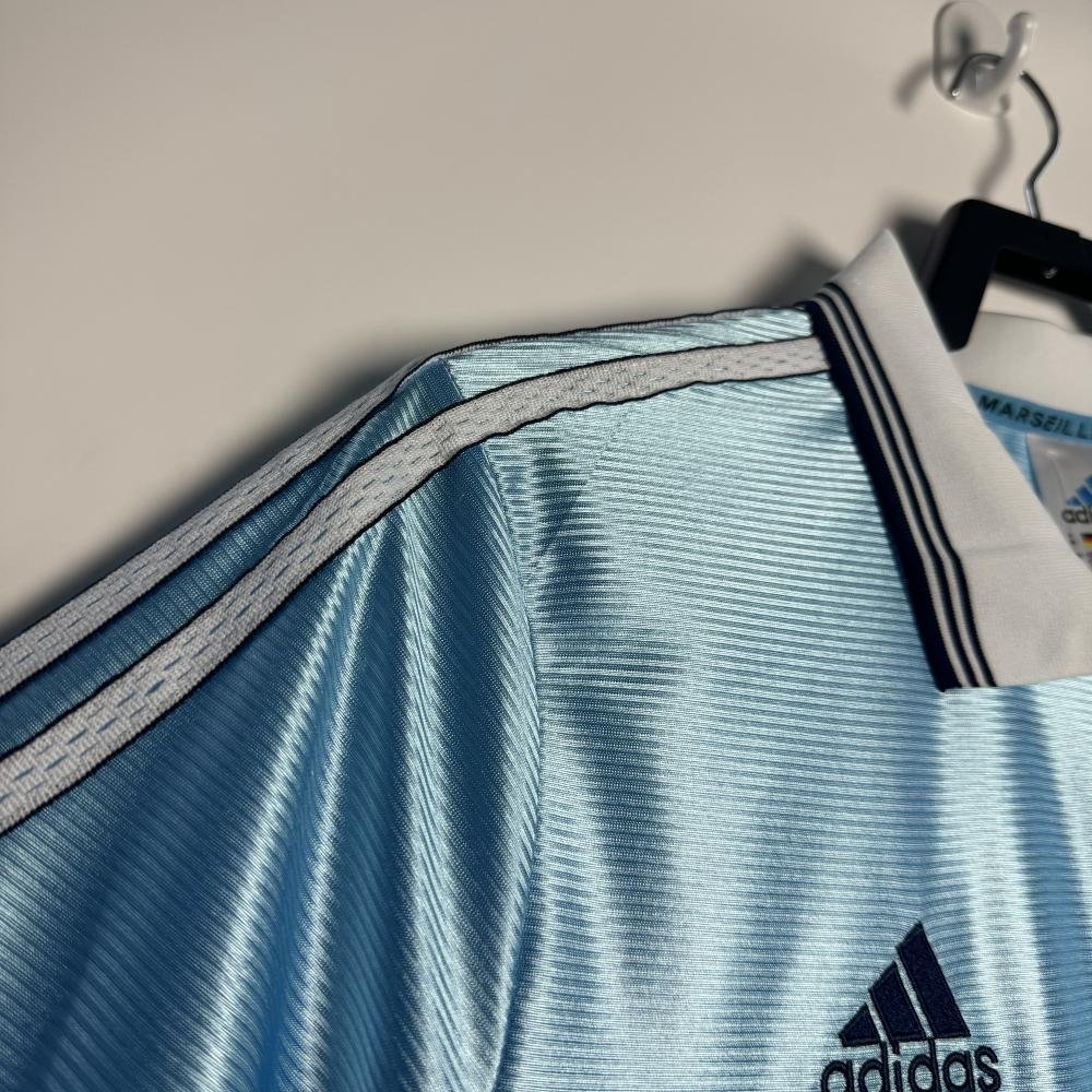 1998-1999 Retro Olympique de Marseille Away Football Jersey 1:1