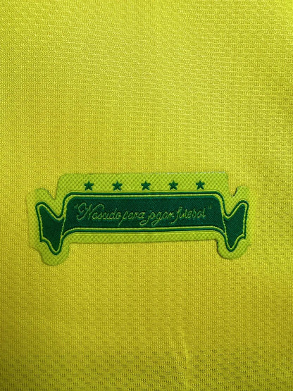 2006 Retro Long Sleeve Brazil Home Soccer Jersey 1:1