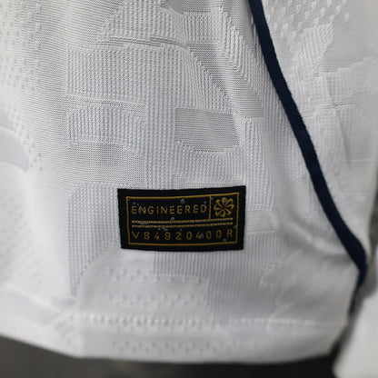 2026 Long Sleeve Player Version England Home Football Jersey 1:1