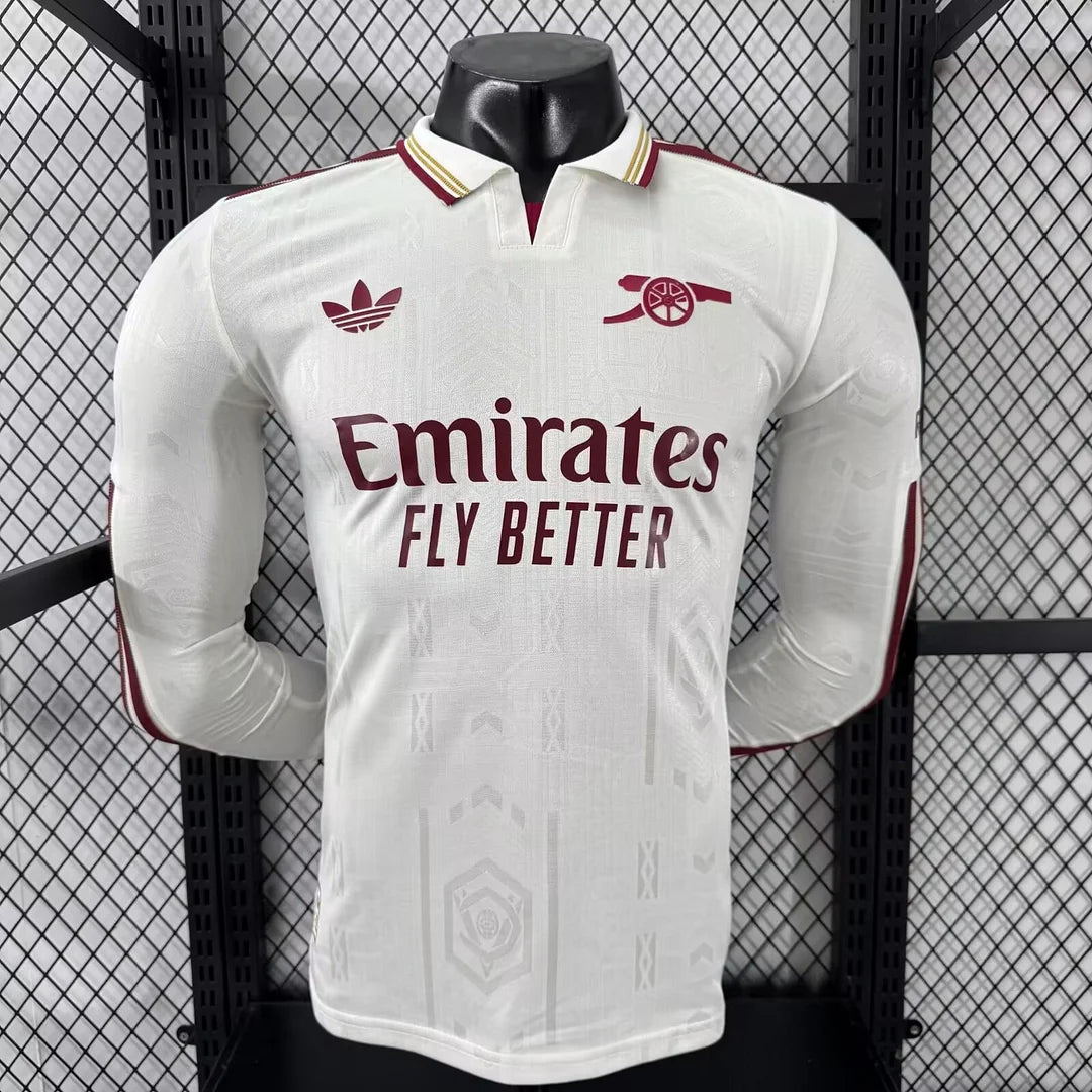 2025/2026 Long Sleeves Player Version Arsenal Third Away Football Shirt 1:1