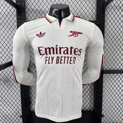 2025/2026 Long Sleeves Player Version Arsenal Third Away Football Shirt 1:1
