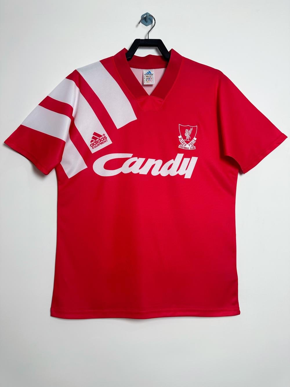 1991-1992 Retro Liverpool Home Football Jersey 1:1
