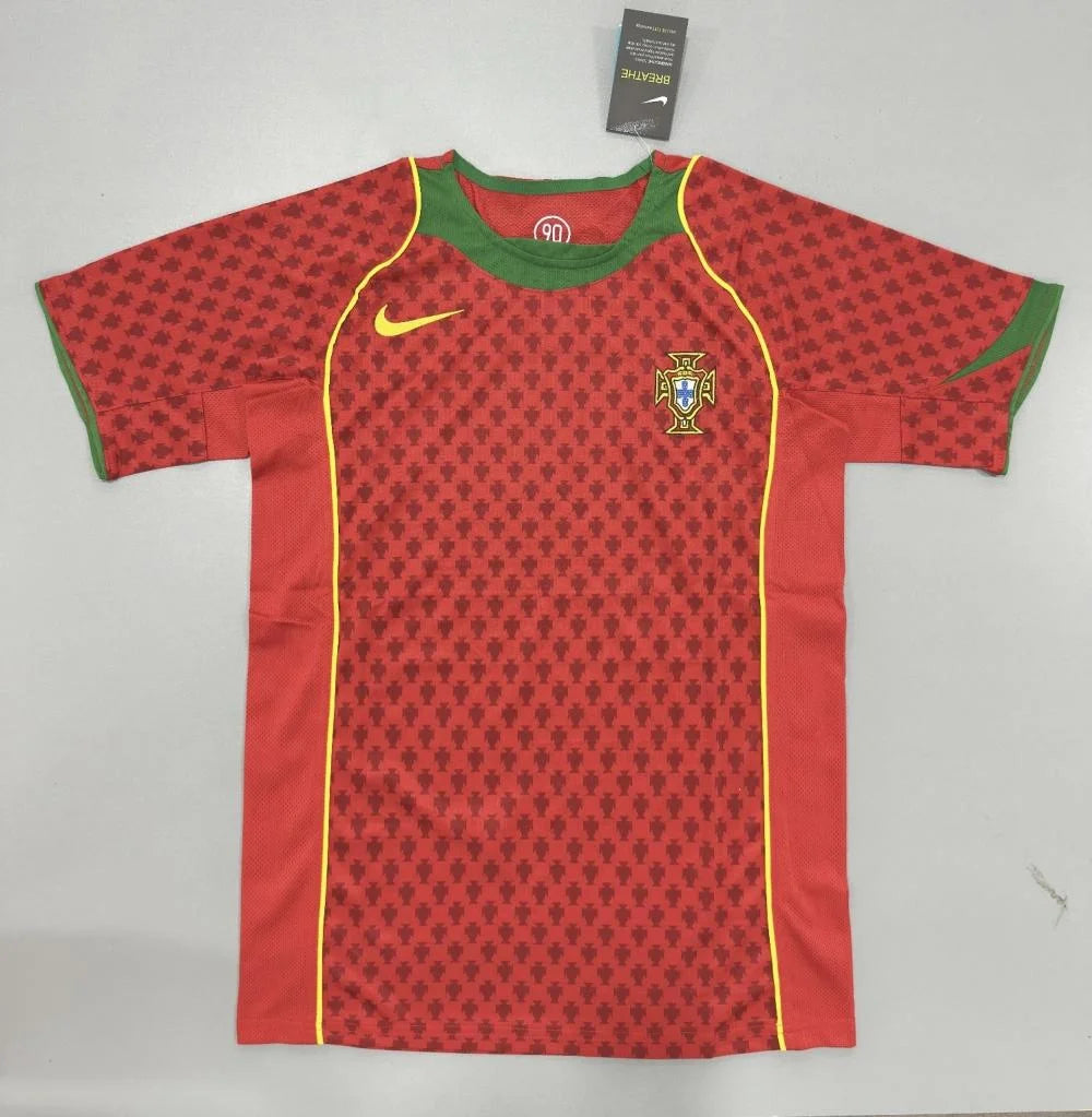 2004 Retro Portugal Home Football Shirt 1:1