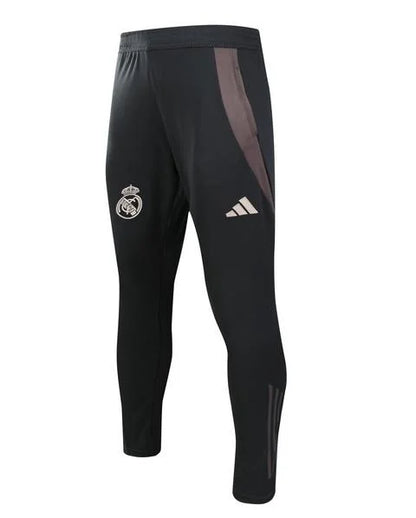 2024/2025 Real Madrid Royal Yellow blue and grey print Half-Pull Training Suit Football Shirt 1:1 Set