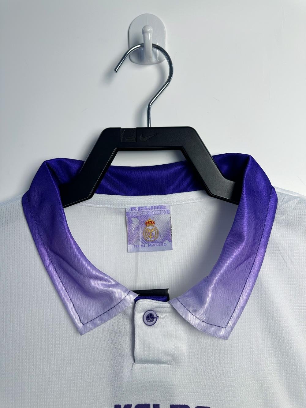 1997/1998 Retro Real Madrid Home Soccer Jersey 1:1