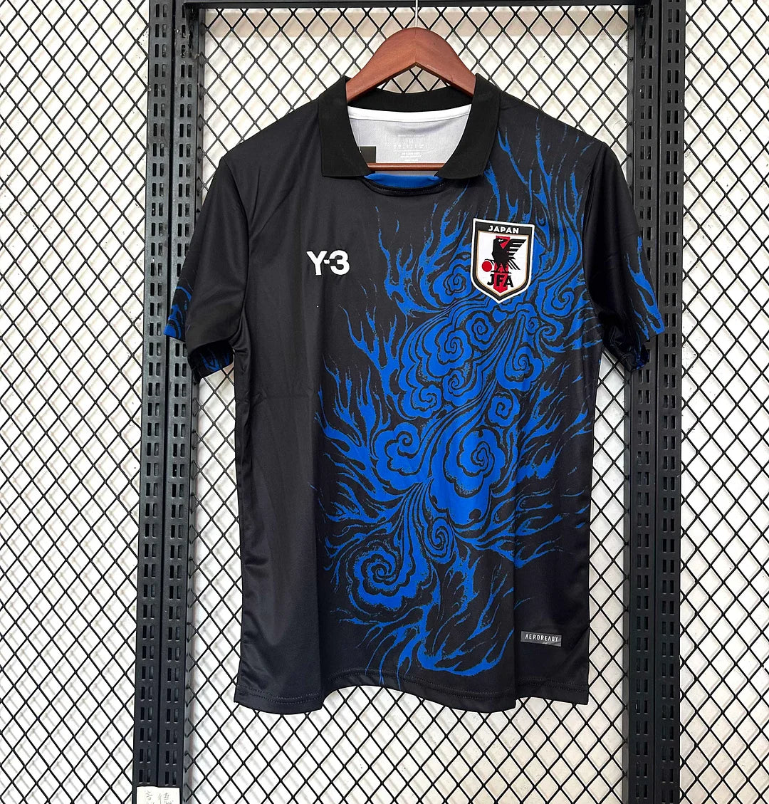 2025/2026 Japan Y-3 Special Edition Black and blue Football Jersey 1:1