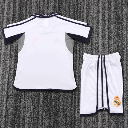 2000-2001 Retro Real Madrid Home Football Shirt 1:1 Kids Size
