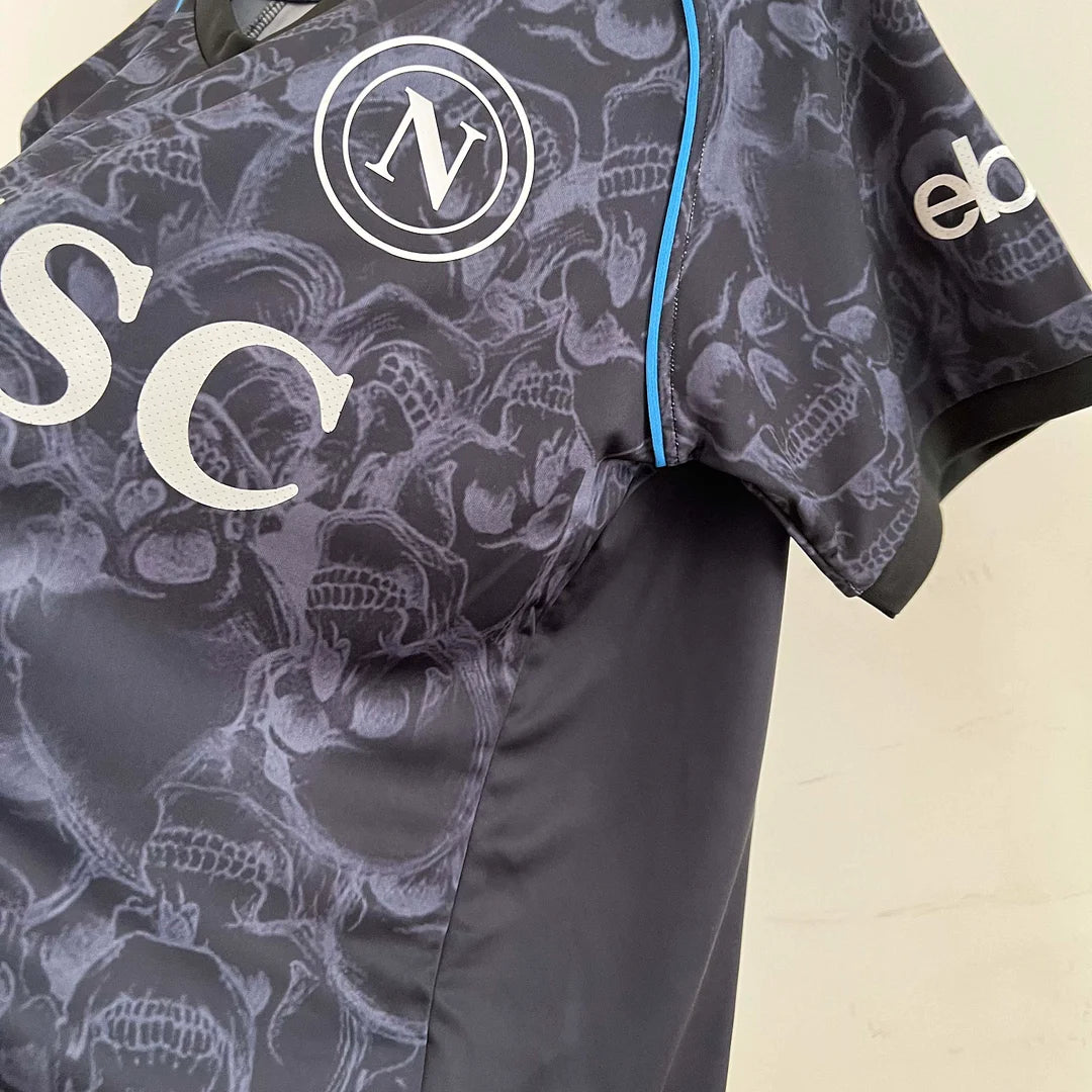 2023/2024 Napoli Halloween Special Edition Black Soccer Jersey 1:1