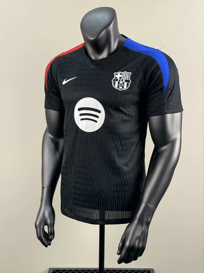 2025/2026 Player Version BarcelonaTraining clothes Black Football Jersey 1:1