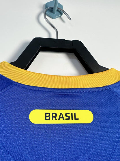 2010 Retro Brazil Away Soccer Jersey 1:1
