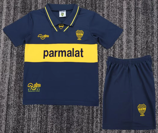 1993/1995 Retro Boca Juniors Home Football Jersey 1:1 Kids Size
