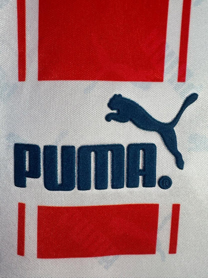 1994/1995 Retro Long sleeve Atletico Madrid Home Soccer Jersey 1:1