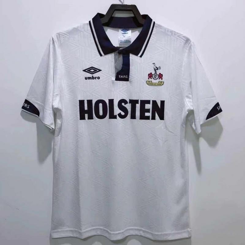 1991/1993 Retro Tottenham Hotspur Home Football Shirt 1:1