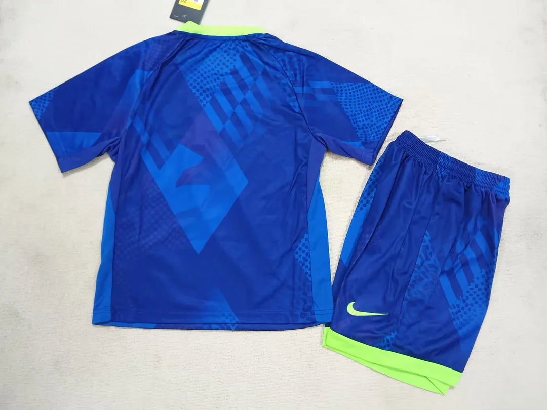 2025/2026 Brazil Away Football Shirt 1:1 Kids Size