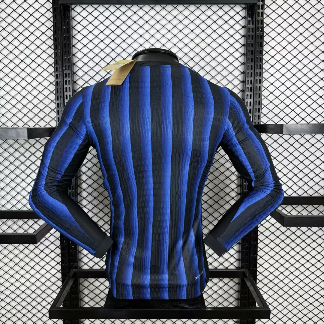 2025/2026 Long Sleeves Inter Milan Home Player Version Football Jersey1:1 Quality Thai