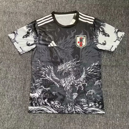 2025/2026 Japan Special Edition Black White Eagle Soccer Jersey 1:1