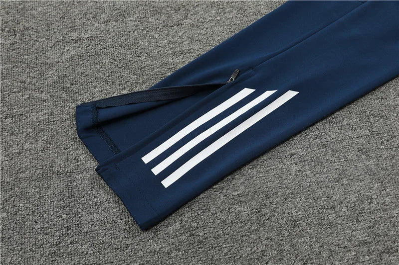 2024/2025 Arsenal Half-Pull Training Suit White with red Football Shirt 1:1 Set