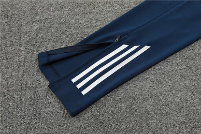 2024/2025 Arsenal Half-Pull Training Suit White with red Football Shirt 1:1 Set