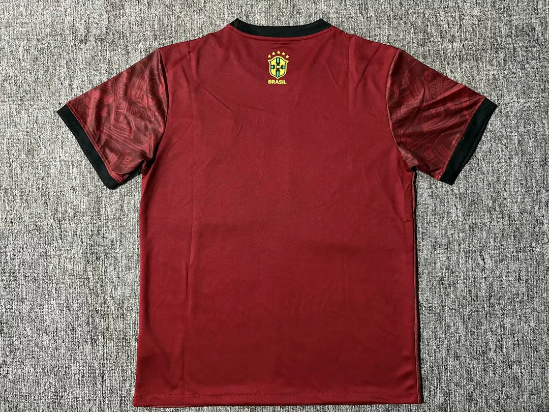 2025/2026 Brazil Jesus Wine Red Football Shirt 1:1