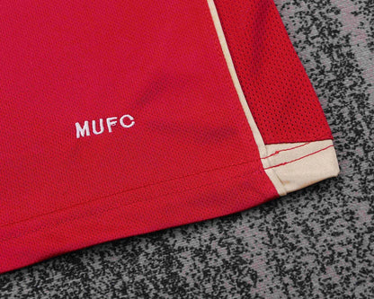 2006-2007 Retro Manchester United Home Football Shirt 1:1 Kids Size