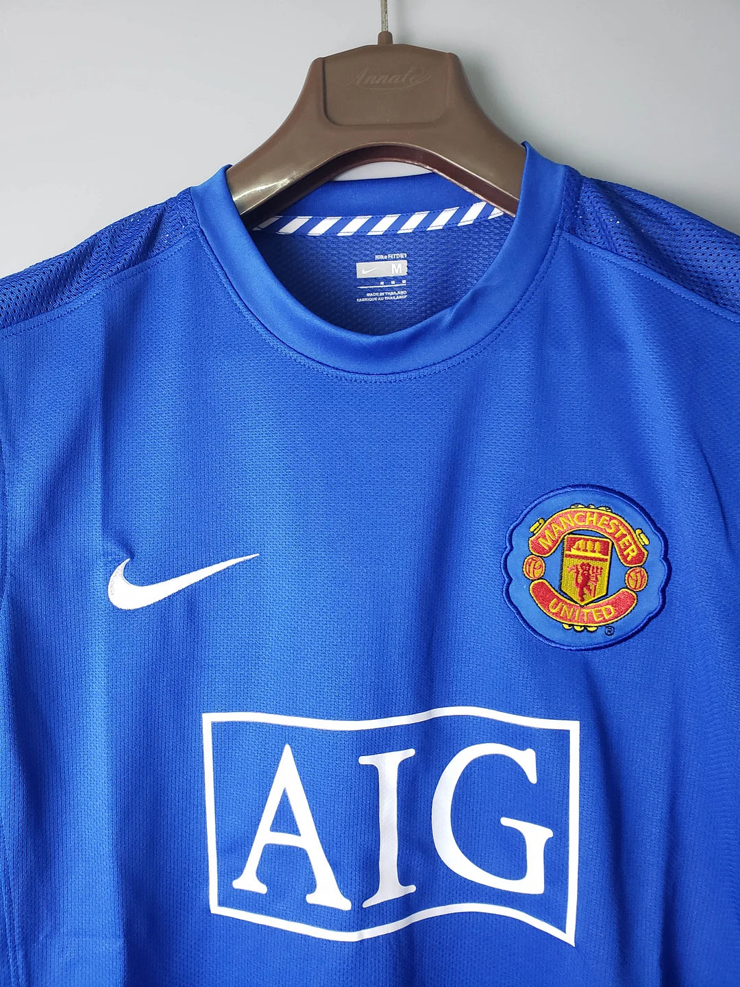 2007/2008 Retro Manchester United Football Shirt Away 1:1