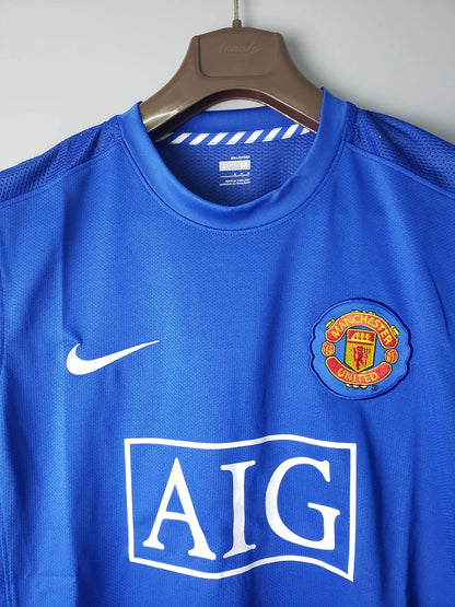 2007/2008 Retro Manchester United Football Shirt Away 1:1