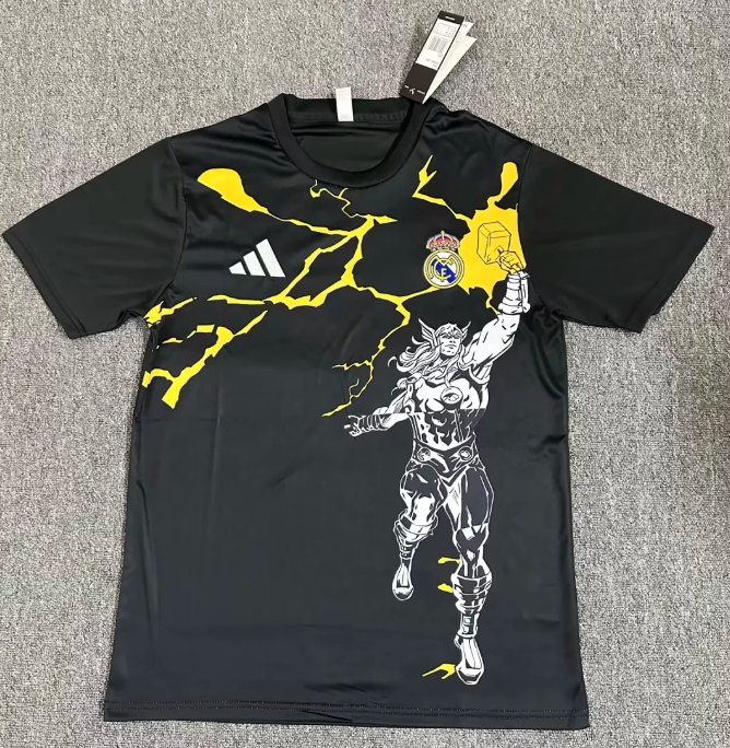 2025/2026 Real Madrid Collaboration With Marvel 02 Football Shirt 1:1