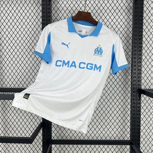 2025/2026 Olympique de Marseille Home Football Jersey 1:1