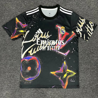 2025/2026 Real Madrid Special Edition Black and red Football Jersey 1:1