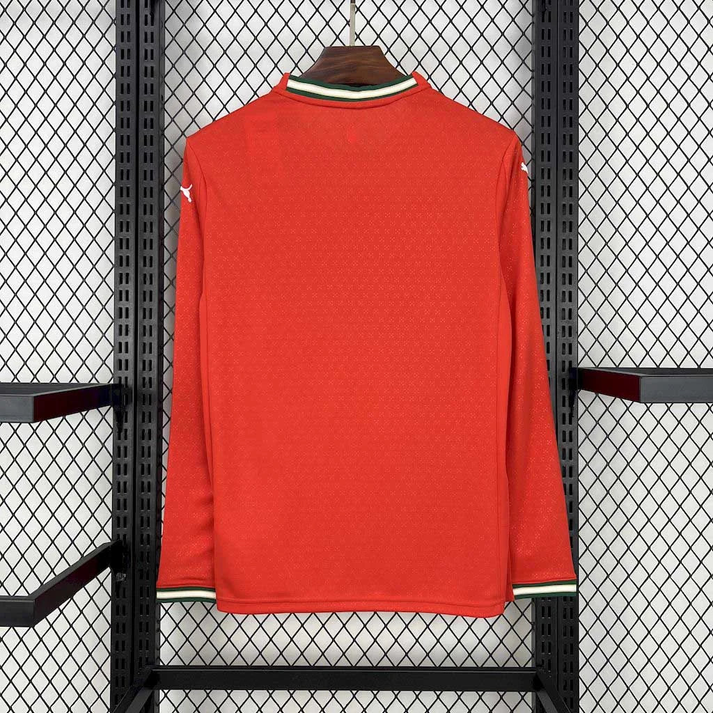 2025-2026 Portugal Long Sleeves Home Football Jersey 1:1