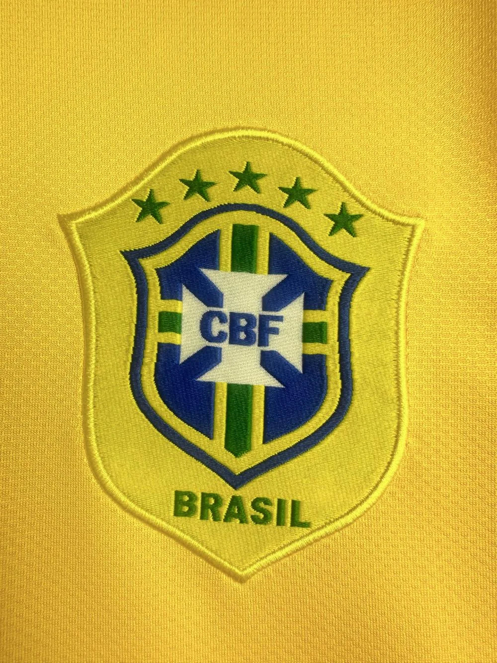2006 Retro Long Sleeve Brazil Home Soccer Jersey 1:1