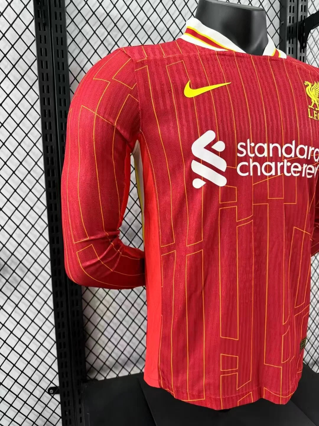 2024/2025 Long Sleeve Liverpool Home Player Version Football Shirt 1:1