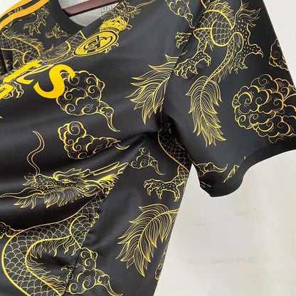 2023/2024 Real Madrid Special Edition Gold Dragon Football Shirt1:1