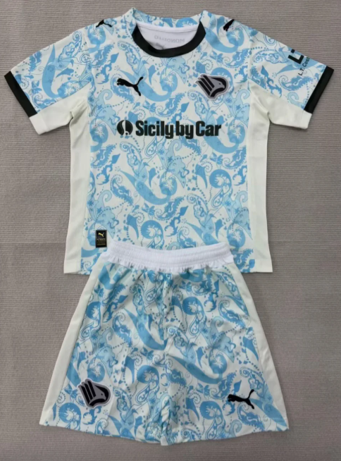2025/2026 Palermo Third Away Football Jersey 1:1 Kids Size