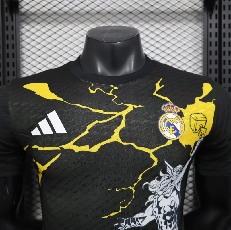 2025/2026 Player Version Real Madrid Collaboration With Marvel 02 Football Shirt 1:1