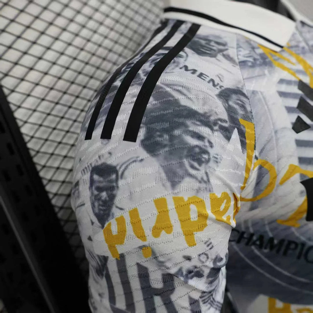 2025/2026 Player Version Real Madrid Champions League Highlights Football Jersey 1:1