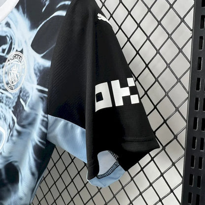 2025/2026 Manchester City Black And Blue Concept Version Football Jersey 1:1