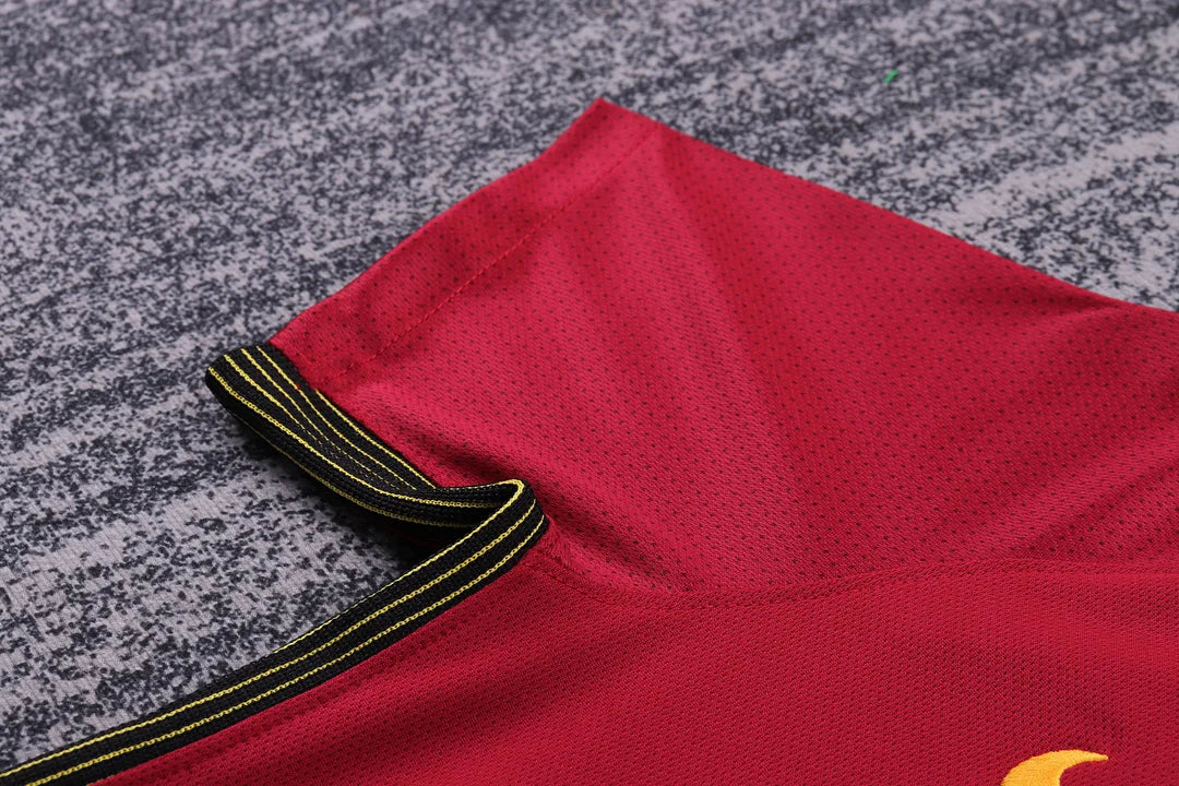 2017/2018 Retro Roma Home Soccer Jersey 1:1 Kids Size