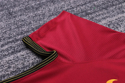 2017/2018 Retro Roma Home Soccer Jersey 1:1 Kids Size